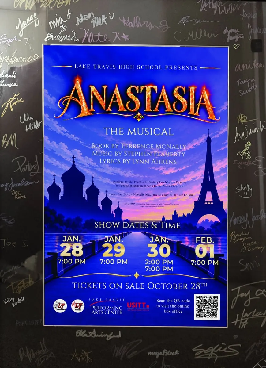 Cast-Signed Poster, Mat Only